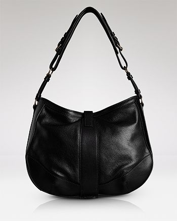 Burberry Grainy Leather Hobo | Bloomingdale's
