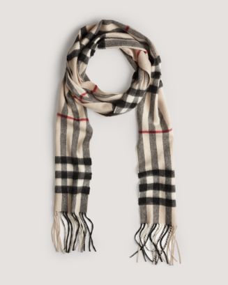 Burberry Skinny Giant Muffler | Bloomingdale's