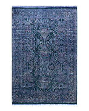 Bloomingdale's Transitional M2033 Area Rug, 6'2 X 9' In Green
