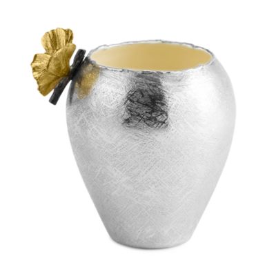 Butterfly Ginkgo Bud Vase 