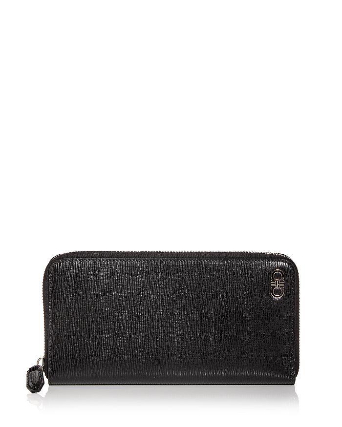 Ferragamo Salvatore Revival Leather Continental Zip Wallet | Bloomingdale's