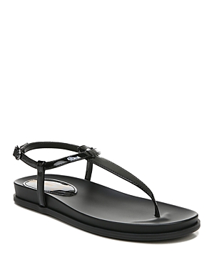 Sam Edelman Women's Naomi T-strap Footbed Sandals Women's Shoes In Black