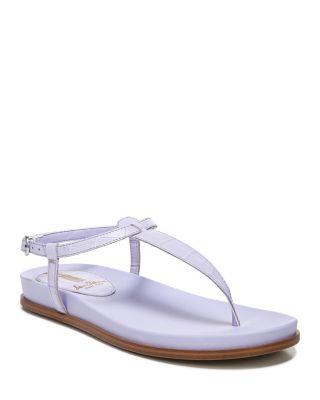 Sam Edelman Women's Naomi T-strap Footbed Sandals Women's Shoes In Lilac