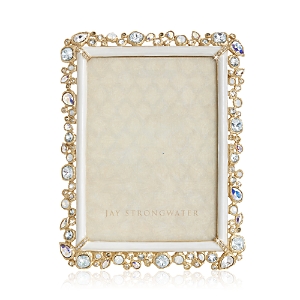 Jay Strongwater Bejeweled Frame, 5" X 7" In Opal