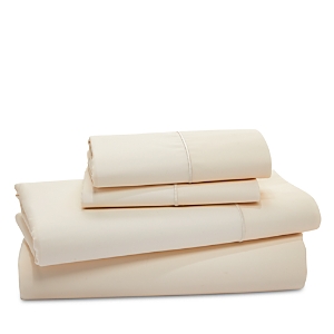 Hudson Park Collection Supima Cotton Silk Flat Sheet, King - 100% Exclusive In Ivory