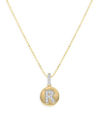 bloomingdales initial necklace