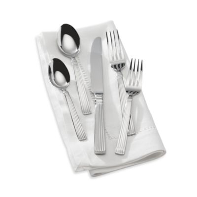 Crescendo II Stainless Steel 65 Piece Flatware Set, Service for 12