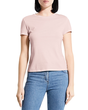 Theory Apex Tiny Tee In Blush