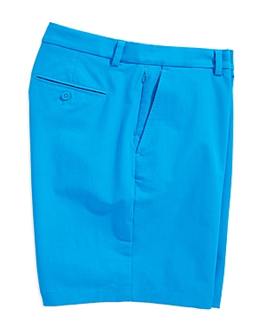 Vineyard Vines Otg Regular Fit 9 Inch Cotton Shorts In Island Blue