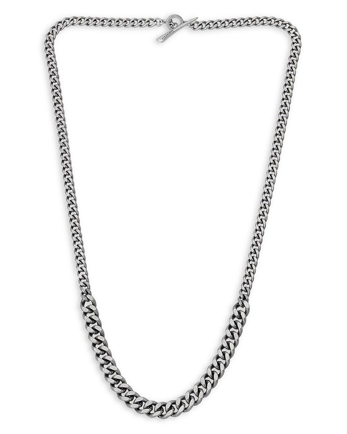 ALLSAINTS Men s Sterling Silver Statement Necklace 20