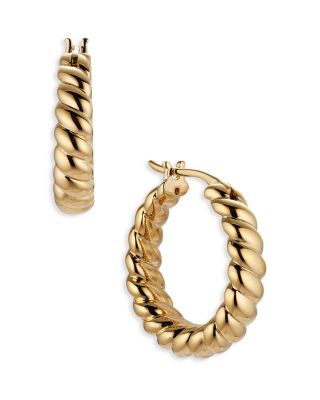 Nadri - Golden Hour Twist Hoop Earrings
