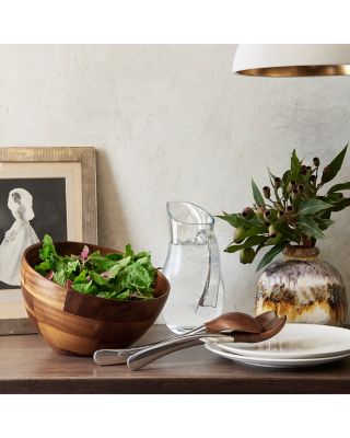 Luna Salad Bowl &amp; Servers  - Exclusive