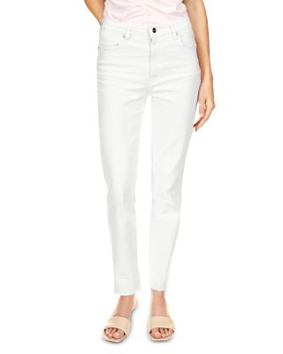 High Rise White Jeans - Bloomingdale's