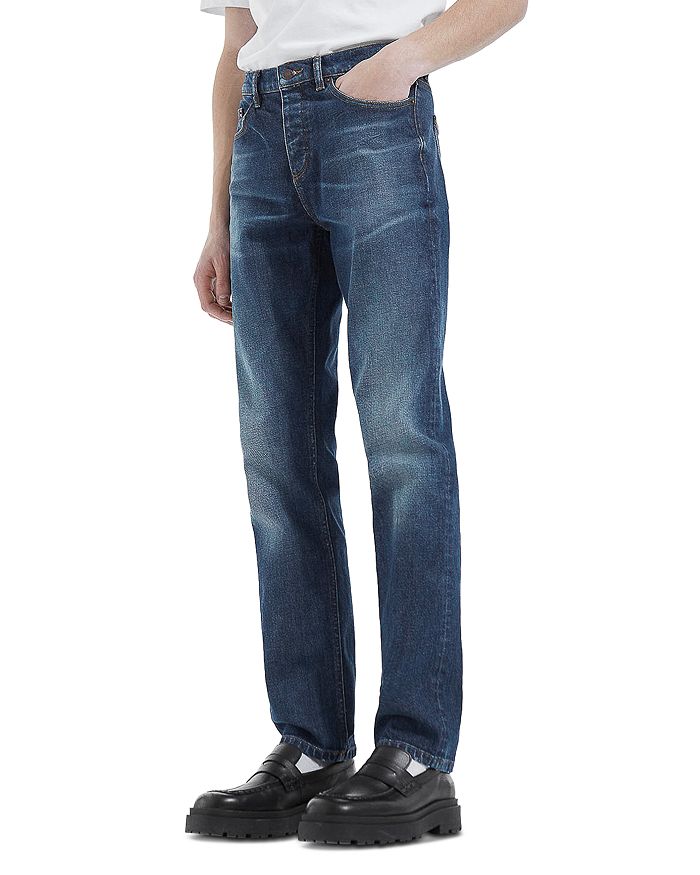 The Kooples Slim Fit Faded Wash Blue Jeans | Bloomingdale's
