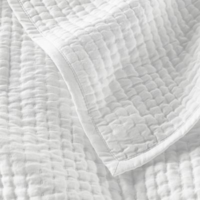 Pickstitch Coverlet Set, King - Exclusive