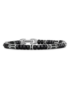 David Yurman - Hex Bead Bracelet with Black Onyx Pavé Black Diamonds