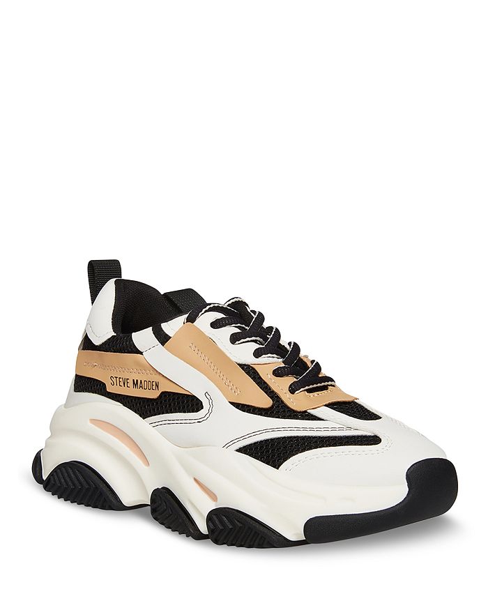 Confinar doble mantequilla STEVE MADDEN Women's Possession Lace Up Sneakers | Bloomingdale's
