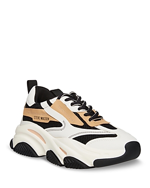 STEVE MADDEN WOMEN'S POSSESSION LACE UP SNEAKERS