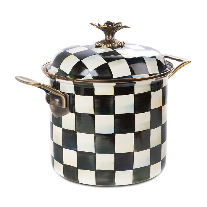bloomingdales.com | Courtly Check Enamel 7 Qt. Stockpot