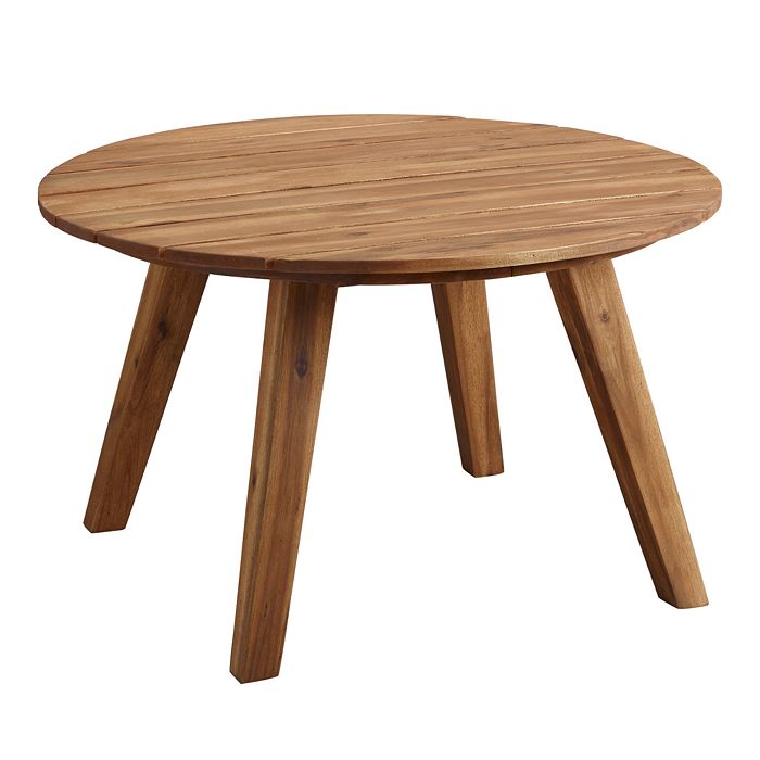 WALKER EDISON 30" Acacia Round Coffee Table Bloomingdale's