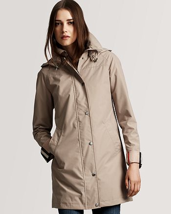 Burberry Zip-Off Hood Rainwear Jacket | Bloomingdale's