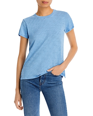 Atm Anthony Thomas Melillo Cotton Schoolboy Crewneck Tee In Ps16 Blue