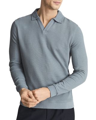 reiss long sleeve polo shirt