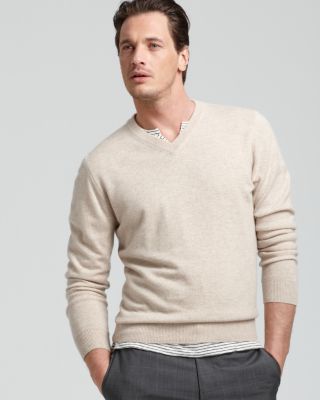 The Men's Store At Bloomingdale's V-neck Cashmere Sweater - Exclusive