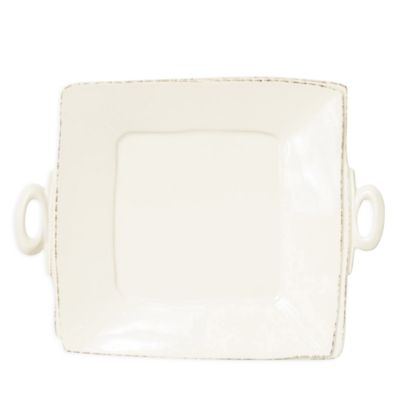 Lastra Square Handled Platter