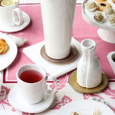 Vietri Lastra Espresso Cup & Saucer 