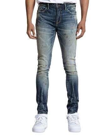PRPS Jareth Skinny Fit Antique Stained Jeans in Indigo | Bloomingdale's