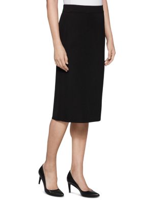 Straight Pull On Skirt