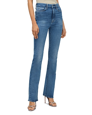 7 FOR ALL MANKIND HIGH RISE BOOTCUT JEANS IN SOPHIE BLUE