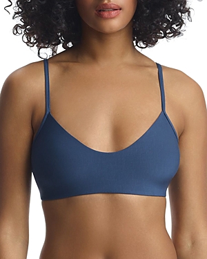 Commando Butter Wire-free Bralette In Bright Navy