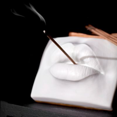 Smoking Lips Incense Holder