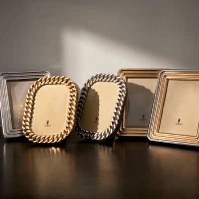 L&#39;Objet Cuban Link Picture Frame, 5&amp;quot; x 7&amp;quot;