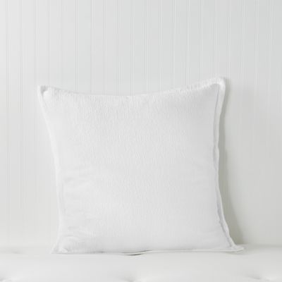 Textured Matelasse Euro Shams, Set of 2 - Exclusive