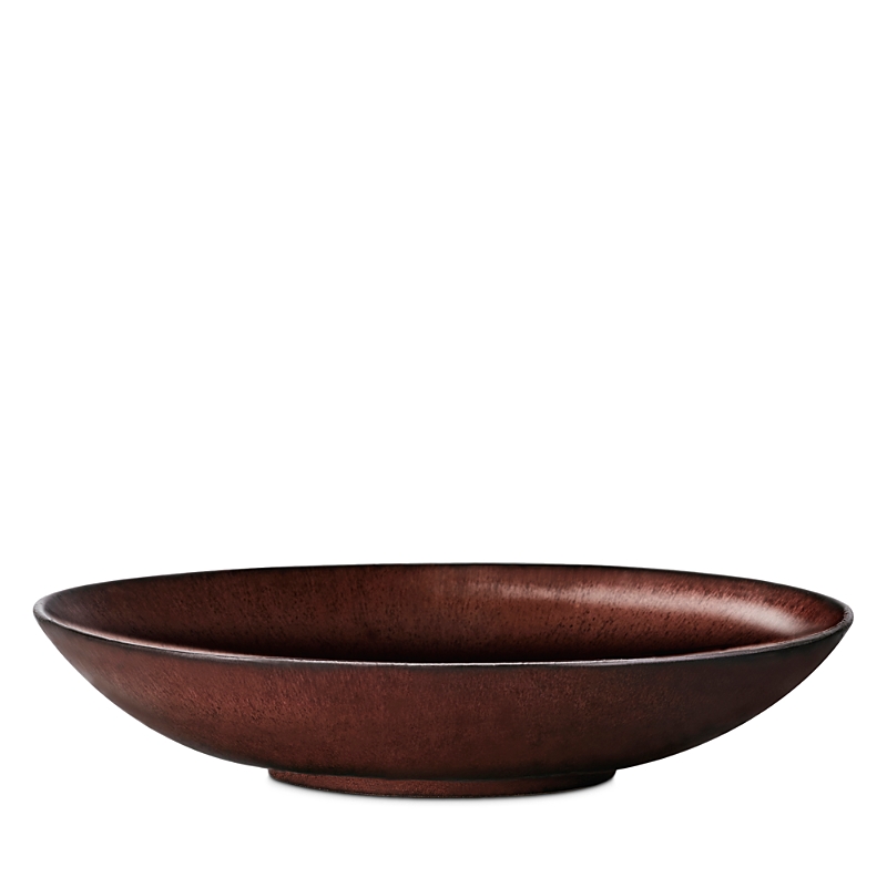 L'objet Terra Iron Soup Plate In Dark Red