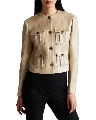 Ted baker cargo leather on sale jacket