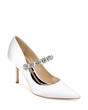 Badgley Mischka Women's Theory Embellished Pointed Toe Pumps