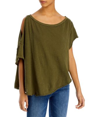Free People U Fancy Distressed Tee 