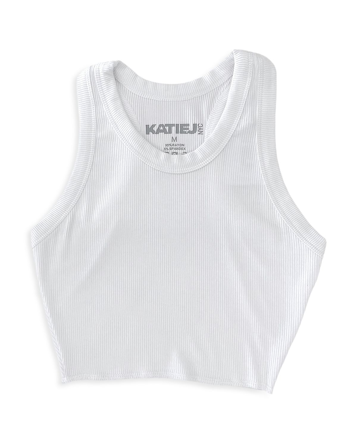KatieJnyc Girls' Livi Cropped Tank Top - Big Kid