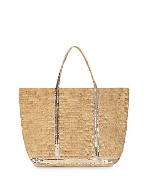 Vanessa Bruno Cabas Large Tote In Rose Gold