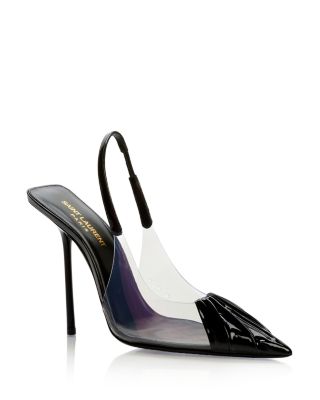 Saint Laurent Women s Chiqua Pointed Toe Slingback Pumps Bloomingdale s