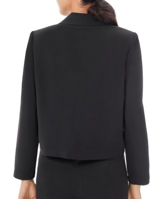 Soft Crepe Cropped Blazer