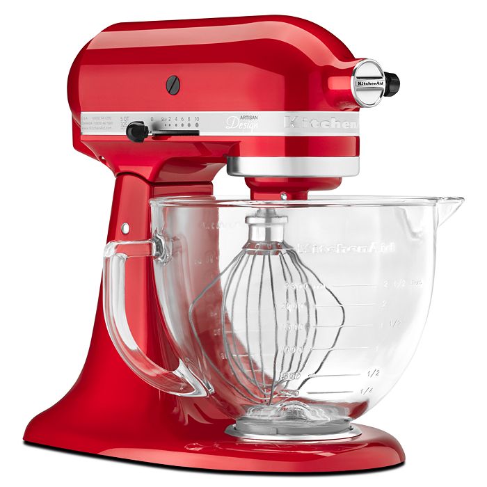 KitchenAid Artisan Design 5Quart Stand Mixer with Glass Bowl KSM155GB