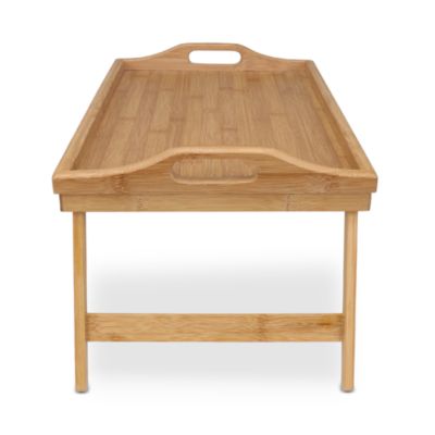 Folding Bamboo Breakfast Tray