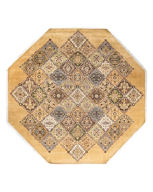 Bloomingdale's Mogul M1519 Octagon Area Rug, 8'1 X 8'1 In Yellow