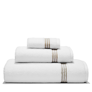 Matouk Bel Tempo Milagro Hand Towel - 100% Exclusive In White/almond