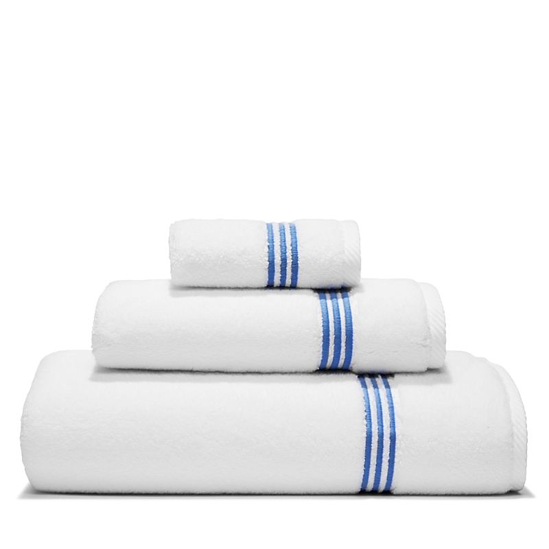 Matouk Bel Tempo Milagro Bath Towel - Exclusive In White/azure